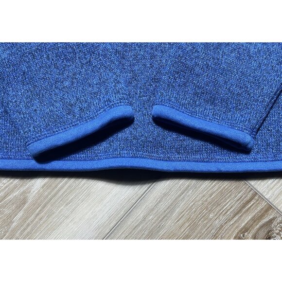 Patagonia Blue Better Sweater Quarter Zip Up Fleece Pullover - Youth XL (14) - Picture 2 of 16